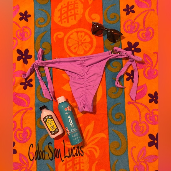 Bahimi Swim Bahimi Cheeky Purple Bikini Bottoms Wgold